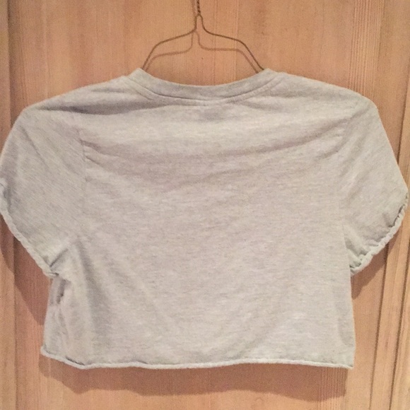 Topshop grey croptop - Picture 3 of 3